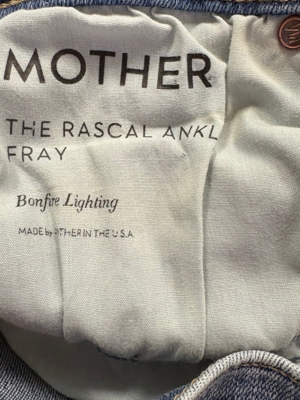 Mother Jeans Rascal Ankle Fray - Picture 5 of 5